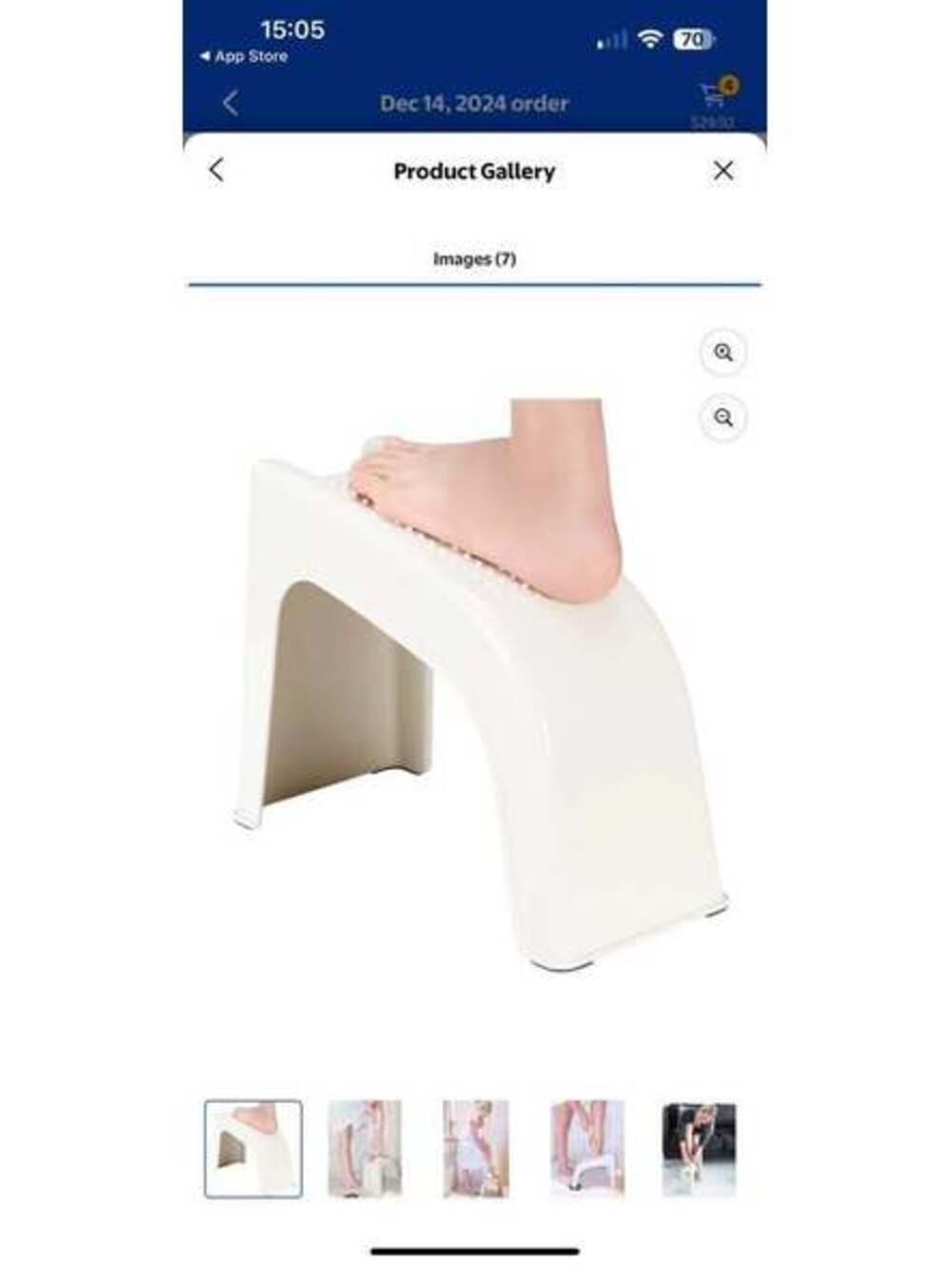 Shower Foot Rest (brand new)